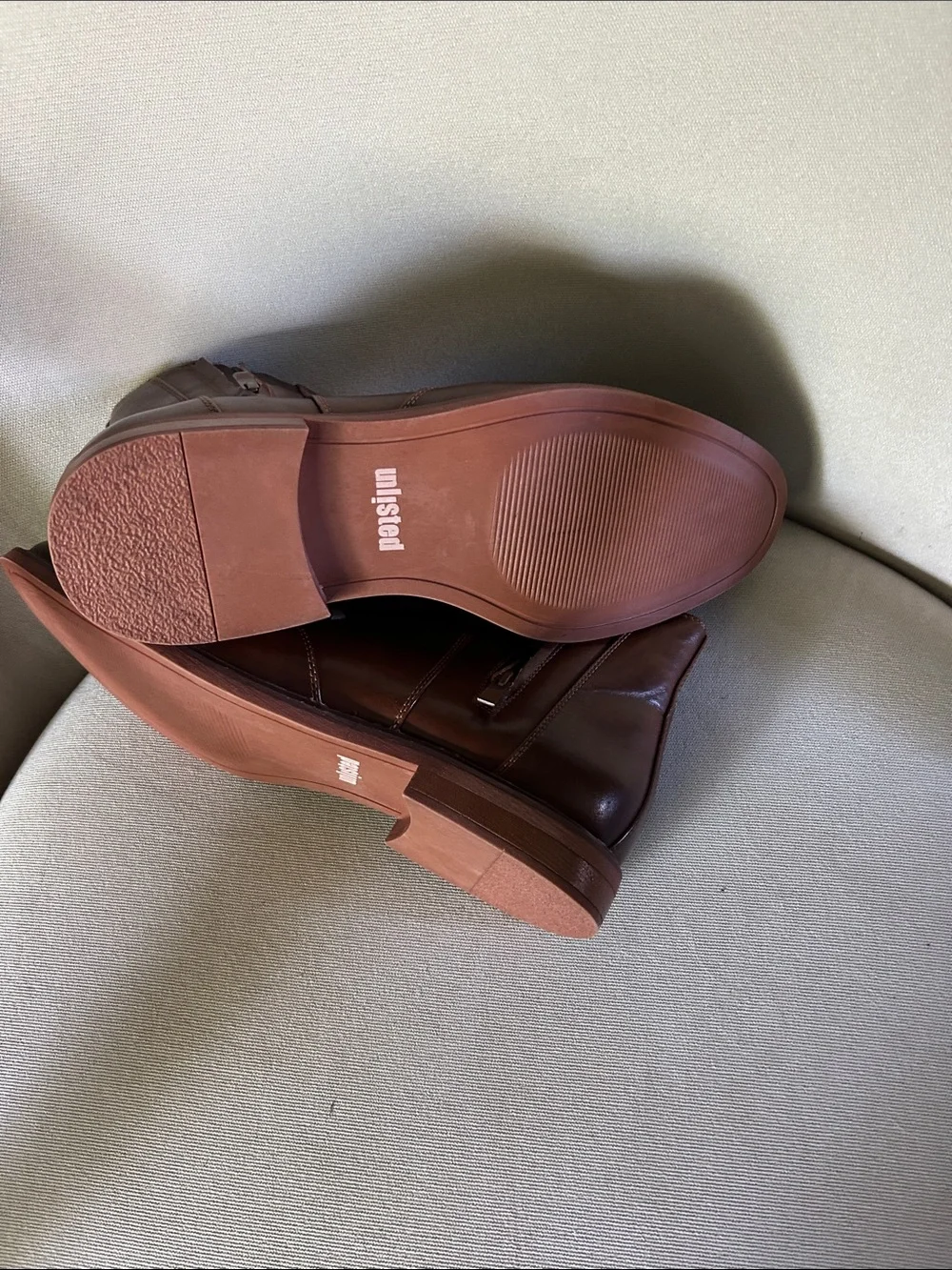 Unlisted Men's Chukka Boots - Rich Brown Leather
